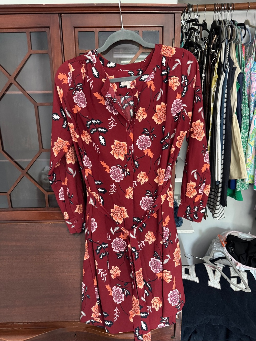 LOFT Floral Dress